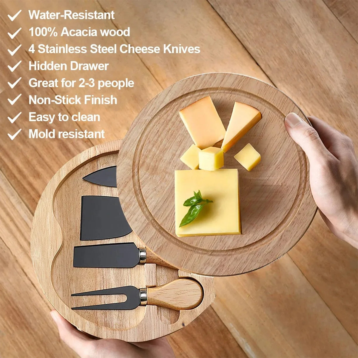 Cheese Knives Set for Charcuterie Boards and Cutlery, Stainless Steel Cheese Knife Set Collection, Kitchen Gadgets Peaceful Pleasures Health and Wellness