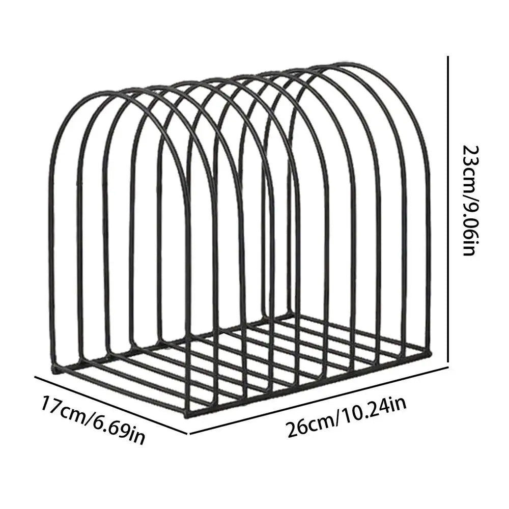 Metal Beanie Organizer Stand Set of 2 – Space-Saving Hat Holder