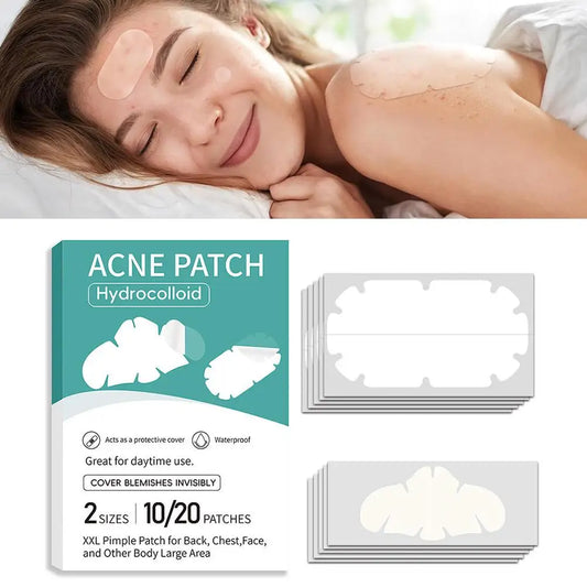 Hydrocolloid Acne Patches – Multi-Shape Invisible Blemish Dots Acne Patch Peaceful Pleasures Health and Wellness