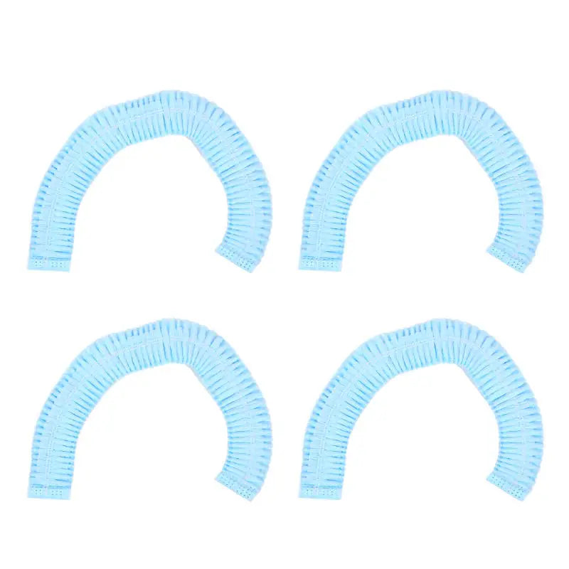 4pcs/Set Disposable Pillowcase Dirt-Proof Universal Fit For Hotel Beauty Salon Travel No Pillow Core Included Portable Supplies Peaceful Pleasures Health and Wellness 20pcs(5set) blue