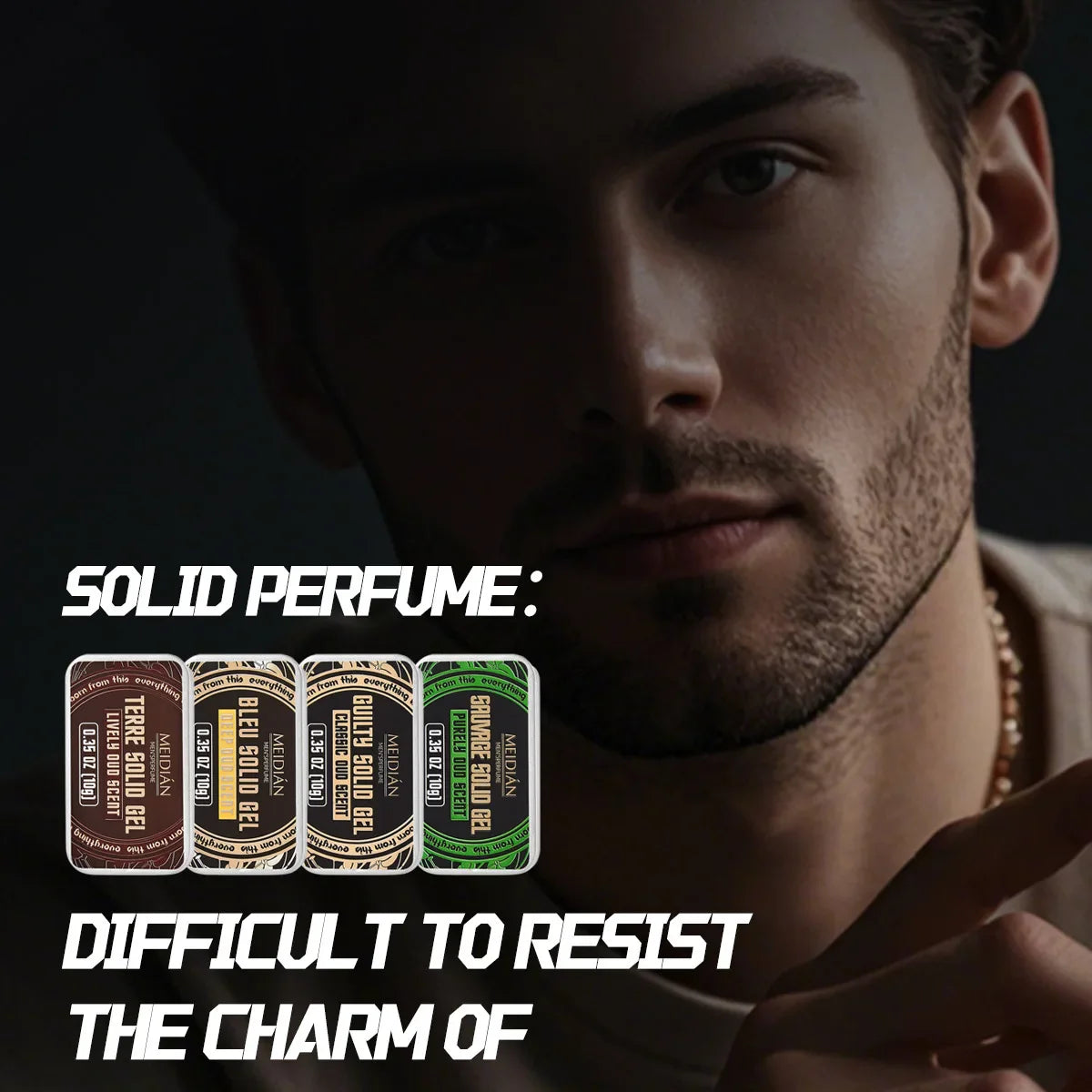 Men's Solid Perfume Balm Set – Fresh Long-Lasting Fragrance