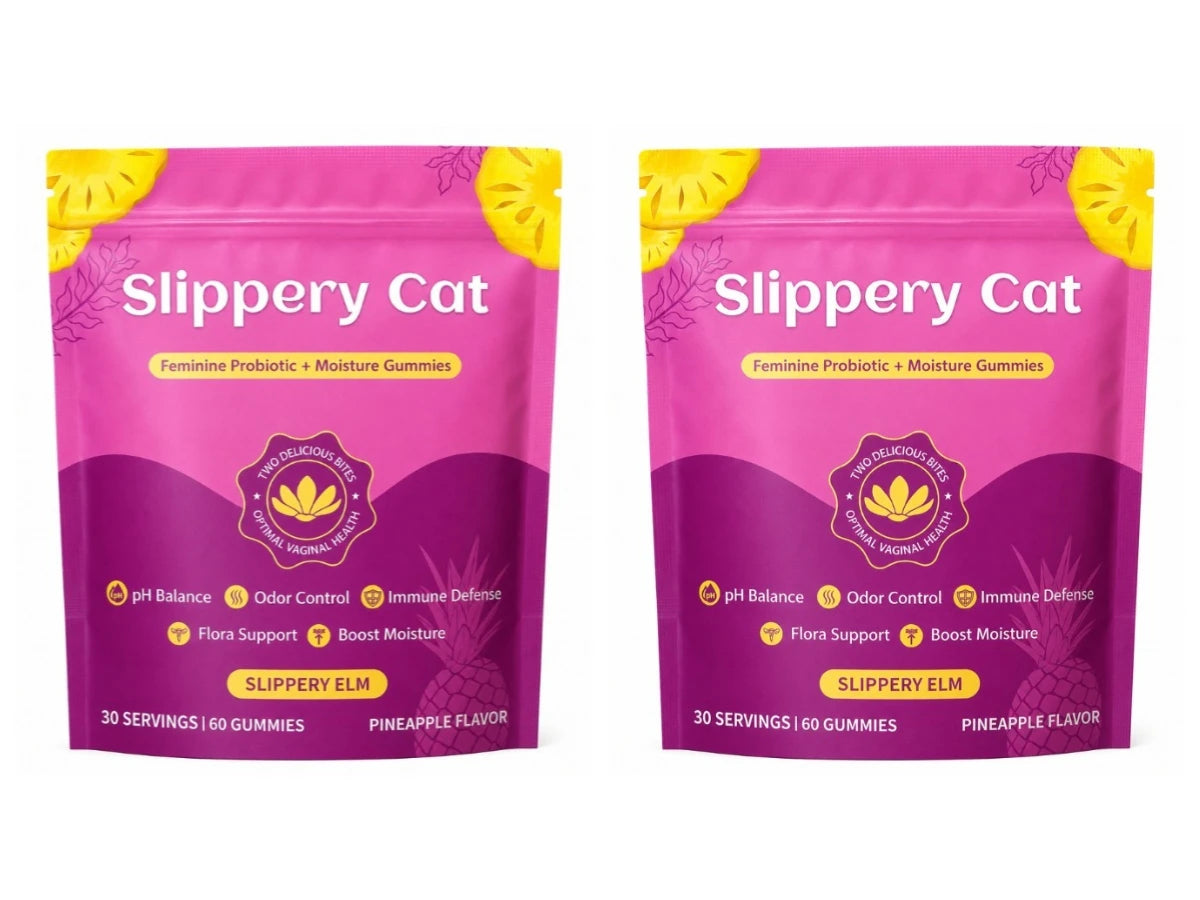 Women's Probiotic Gummies | pH Balance, Slippery Elm, Vegan 60ct