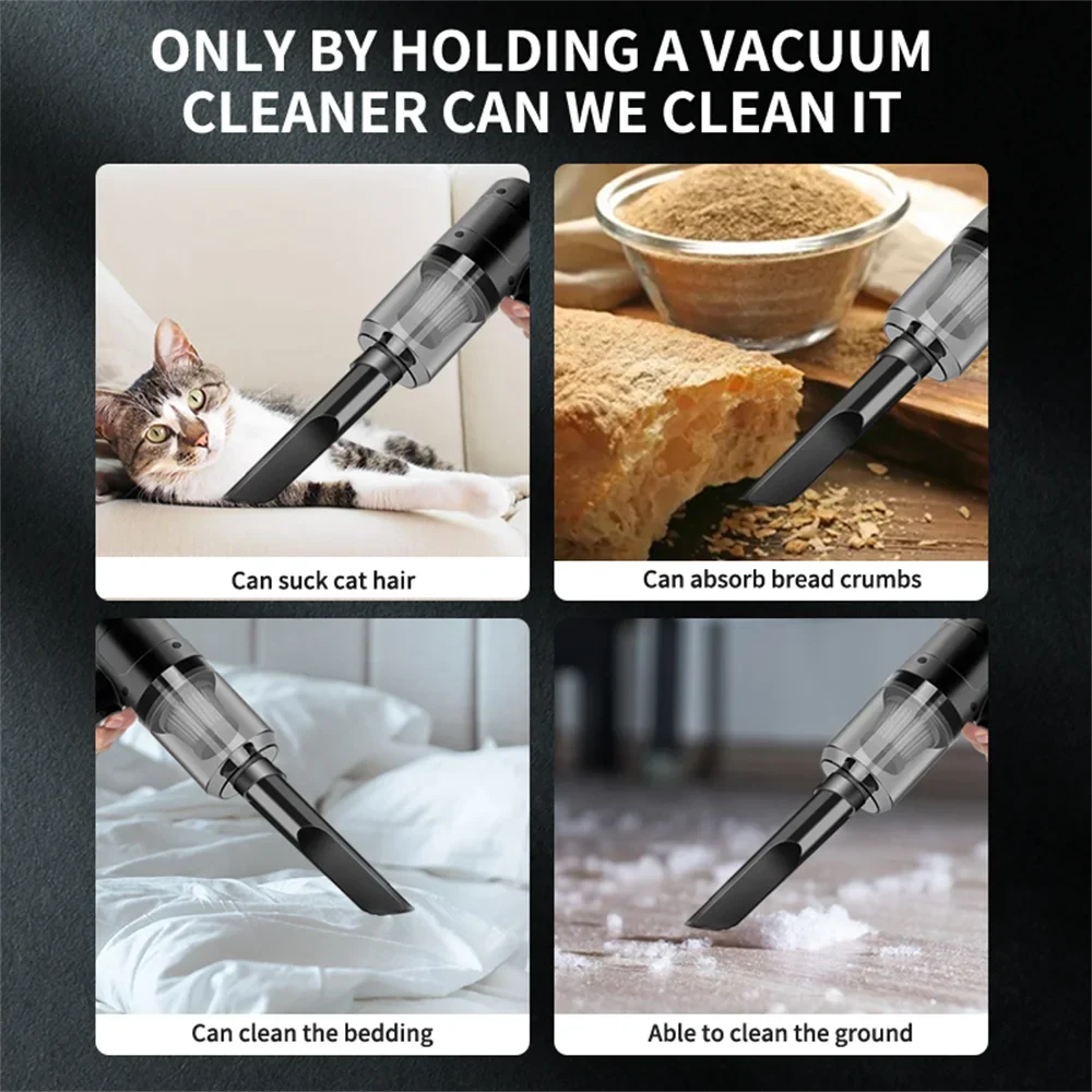 5-in-1 Cordless Handheld Vacuum – Car, Home & Keyboard
