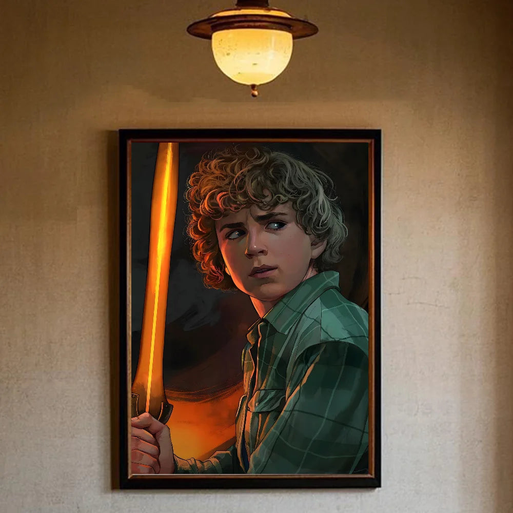 Percy Jackson & The Olympians HD Wall Poster – Waterproof PVC Wall Art Poster Peaceful Pleasures Health and Wellness z16 50X70cmNoframe