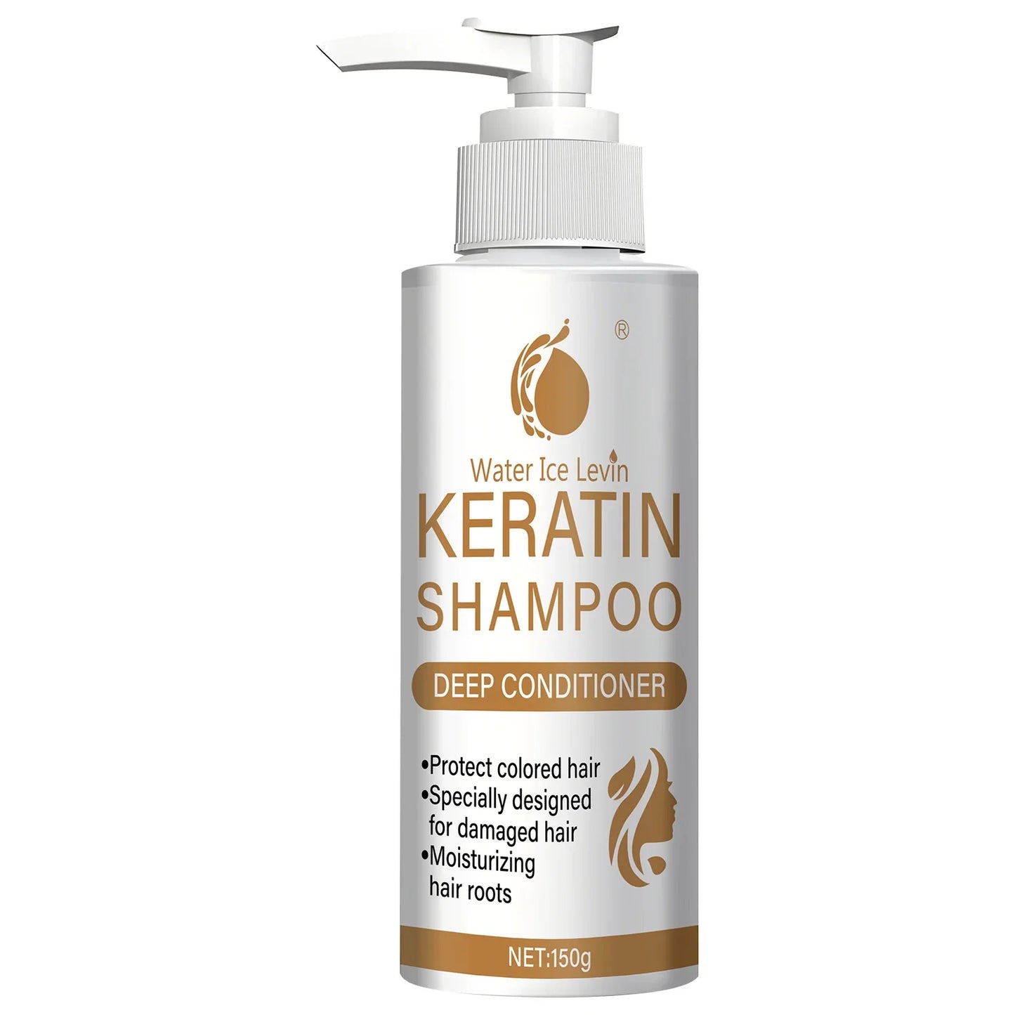 Keratin Shampoo with Biotin & Collagen – Damaged Hair Repair