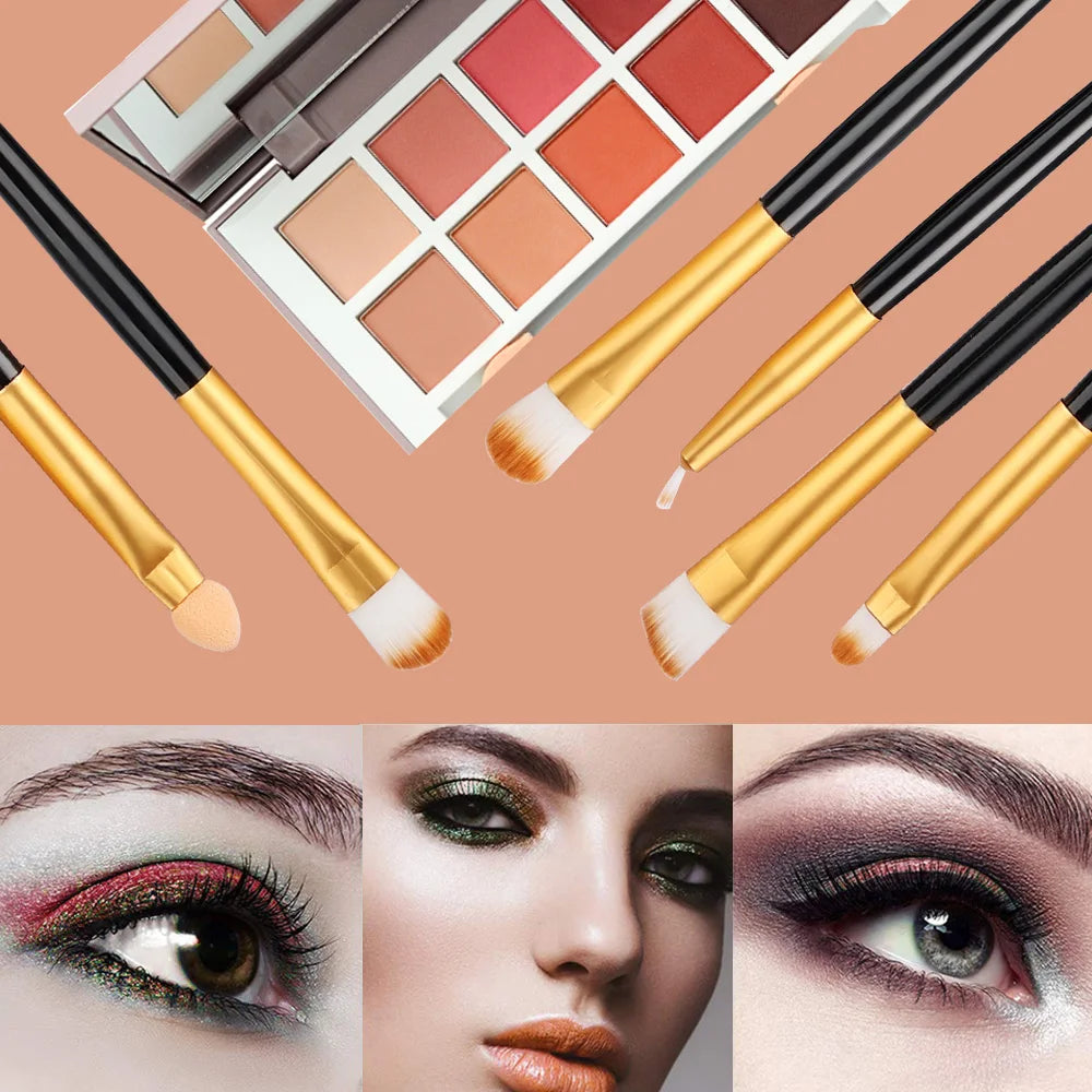 RUNTOIN 20pc Eye Makeup Brush Set – Eyeshadow & Blending