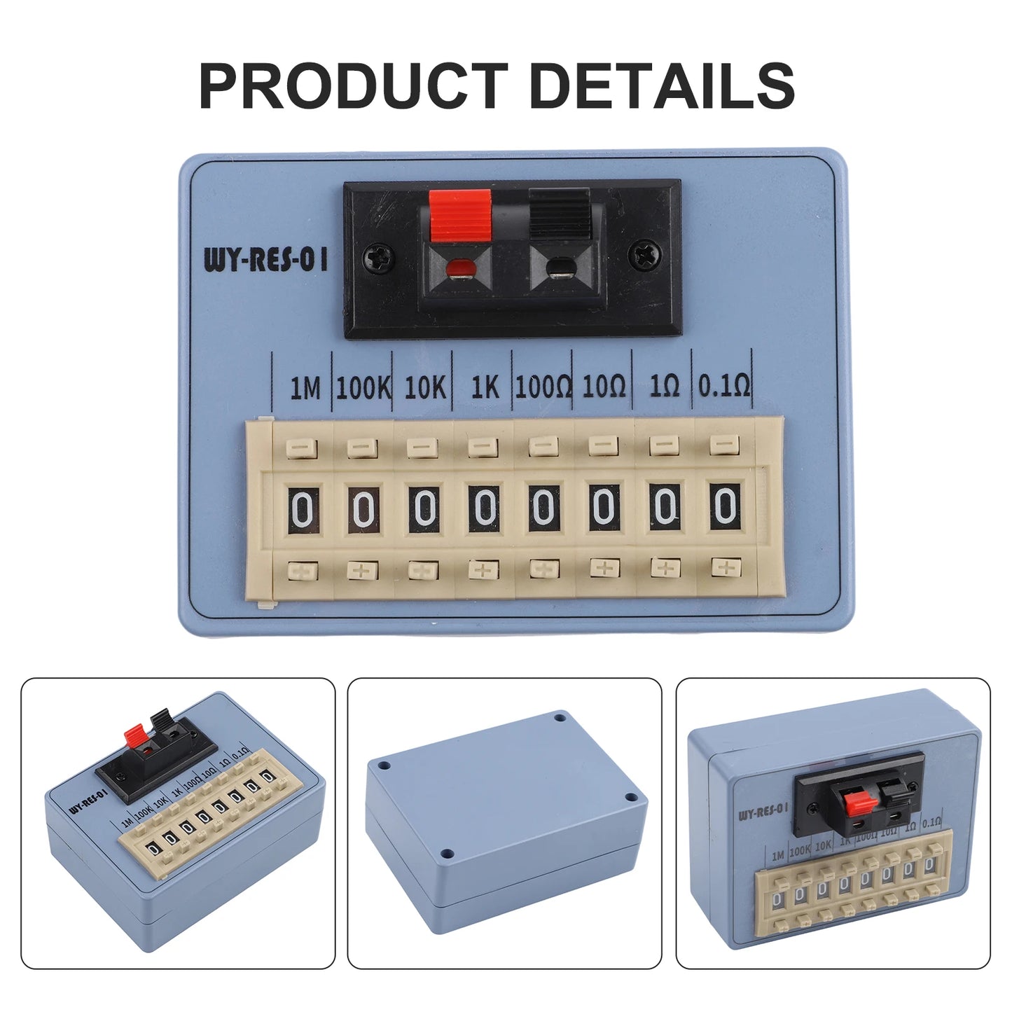 WY-RES-01 Resistance Box Dial Programming Electrical Equipment