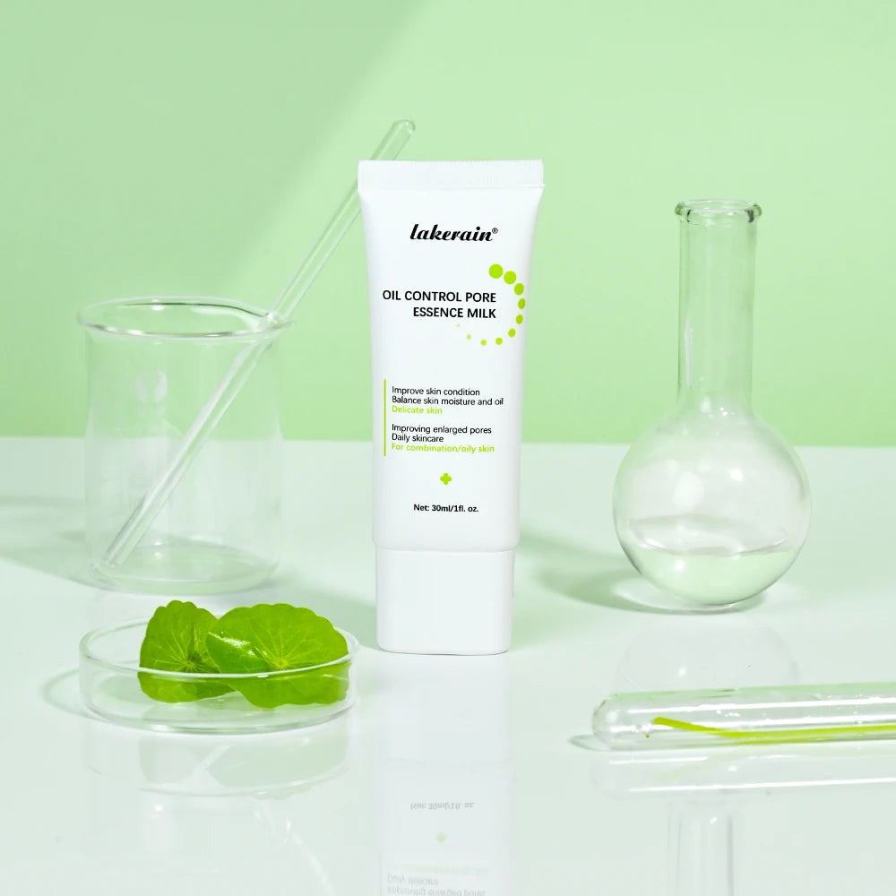 Milk Pore Minimizer Essence Face Primer Base Primer for Shine and Oil Control Hides Wrinkles and Fine Lines Long-lasting Peaceful Pleasures Health and Wellness