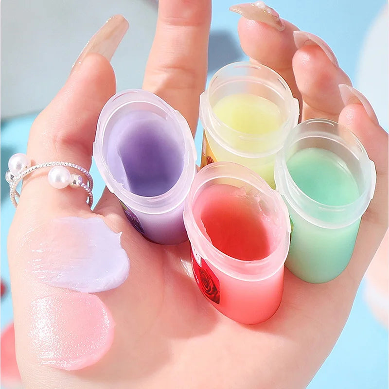 16-Piece Fruit Lip Balm Set | Moisturizing Lip Plumper & Skin Care