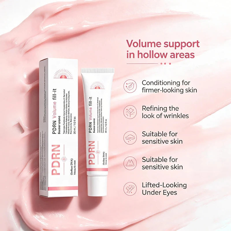 PDRN Face Cream 30ml Moisturizing Lifting Firming Face Cream Revitalize Improve Elasticity Plumping Face Cream Korean Skincare Peaceful Pleasures Health and Wellness