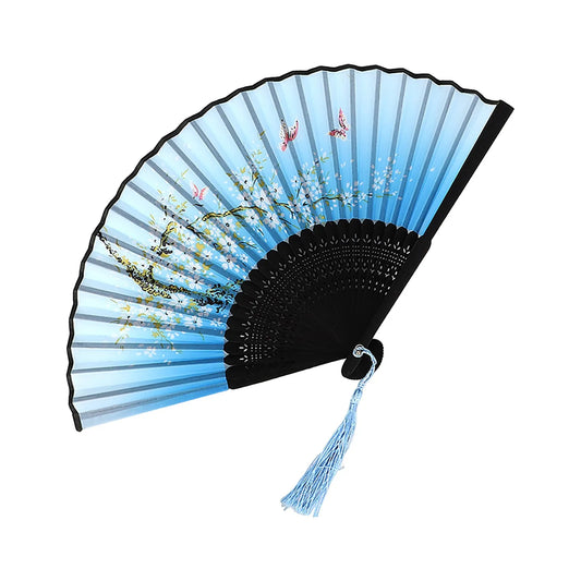 Vintage Chinese Folding Hand Fan – Dance, Decor & Gift Decorative Folding Fan Oasis Select