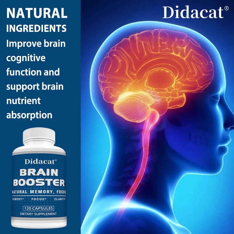 VitalXtra Brain Supplement | Memory, Focus & Cognitive Boost