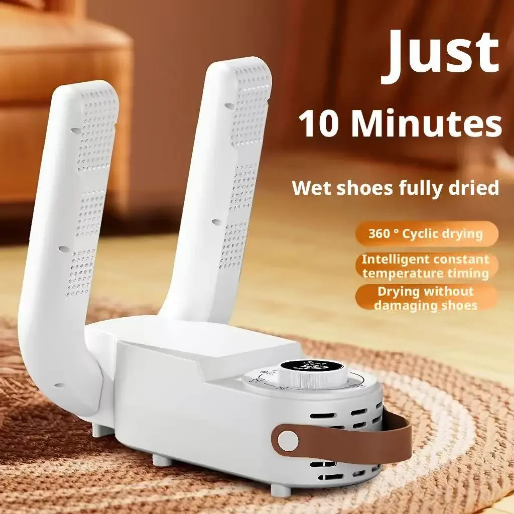 All-in-1 Smart Shoe Dryer Portable Automatic Fast Drying with Deodorization & Sterilization – Perfect for Home and Dorm Living Peaceful Pleasures Health and Wellness