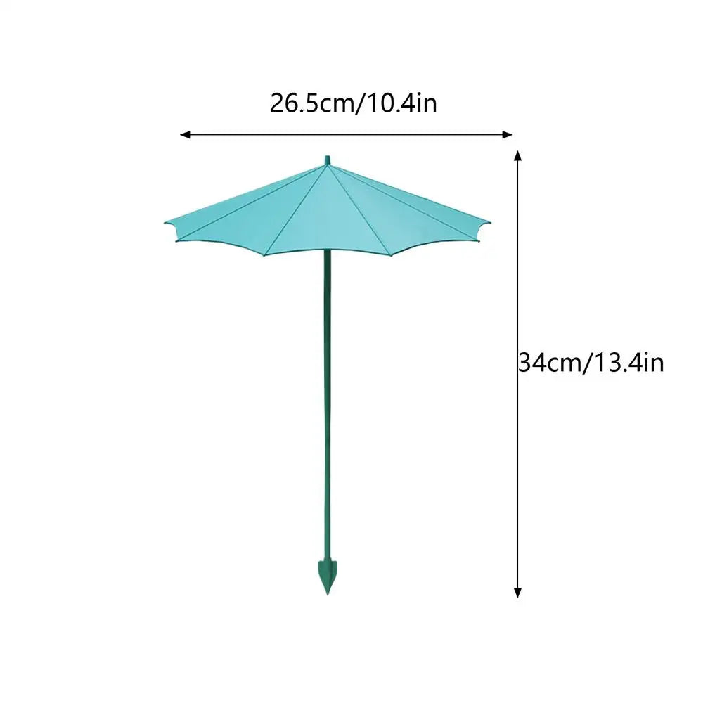 3-Pack Mini Plant Umbrellas – UV Sun Shade for Seedlings