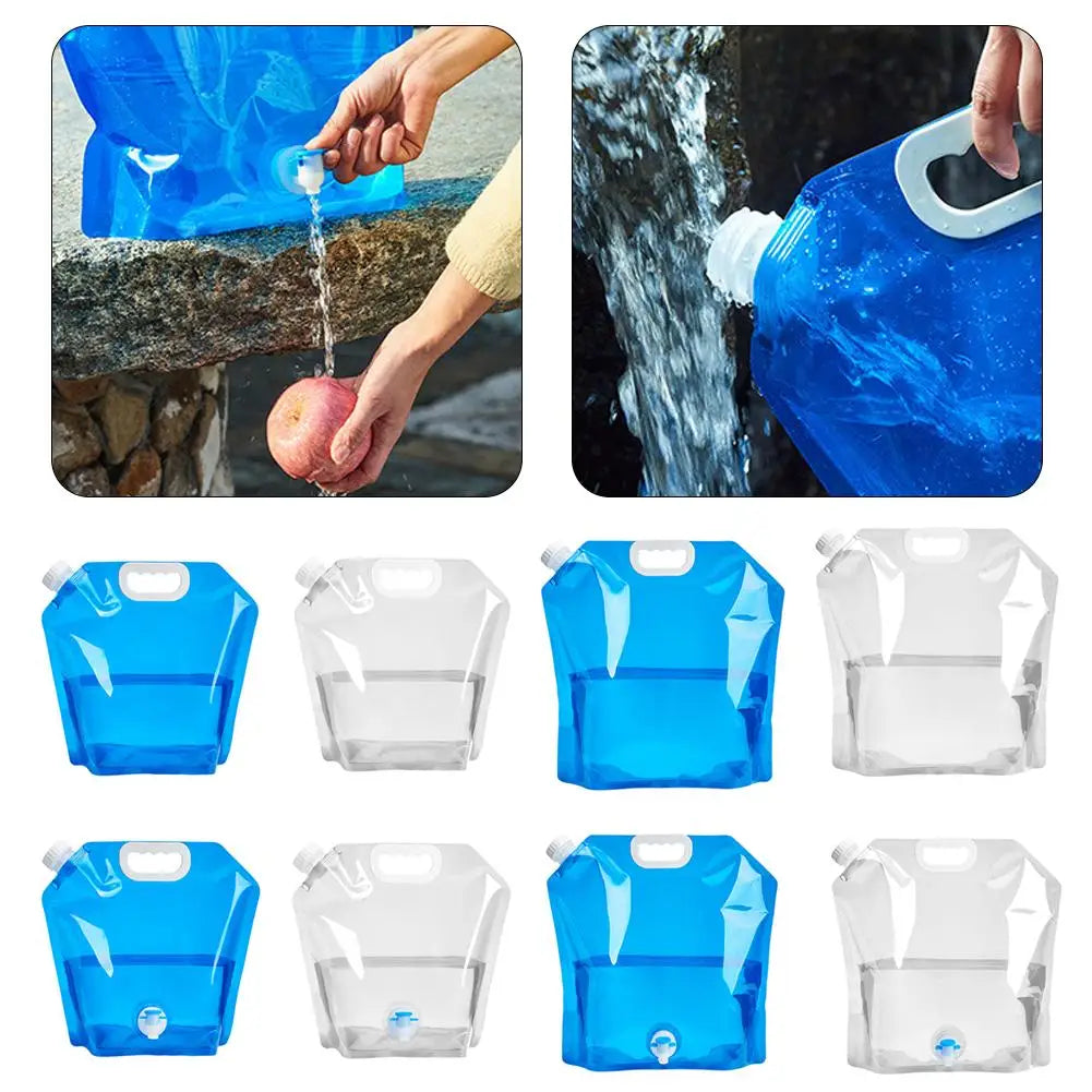 Foldable Camping Water Bag 5L/10L – Portable Outdoor Container