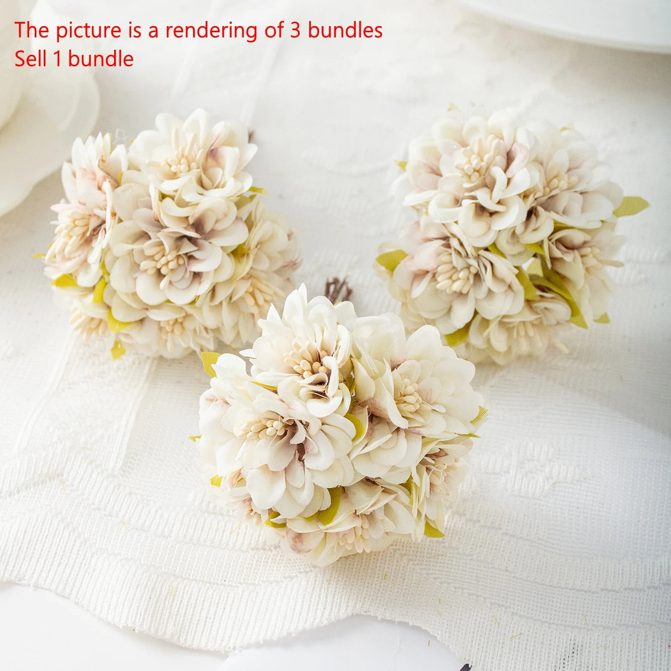 Artificial Silk Mini Rose Bouquets | Wedding & Home Décor