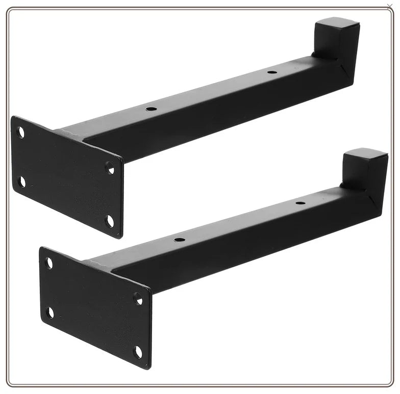 Heavy Duty Wall Mounted Plant Pot Holders & Shelf Brackets 2-Pack