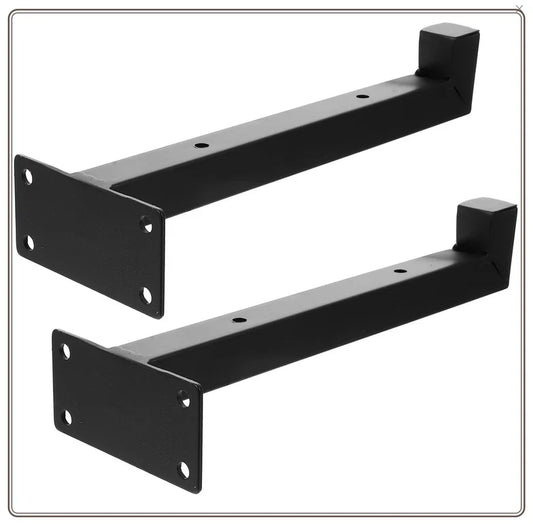 Heavy Duty Wall Mounted Plant Pot Holders & Shelf Brackets 2-Pack Wall Shelf Brackets Peaceful Pleasures Health and Wellness 22.5X8X4CM China Mainland