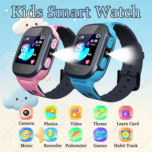 Kids Smart Watch GPS Tracker, Two-Way Call & SOS | Waterproof Kids Smartwatch Oasis Select
