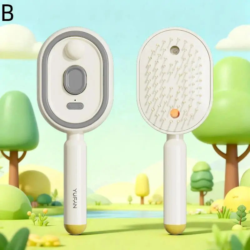 3-in-1 Electric Spray Massage Comb | Scalp Massager Hair Tool
