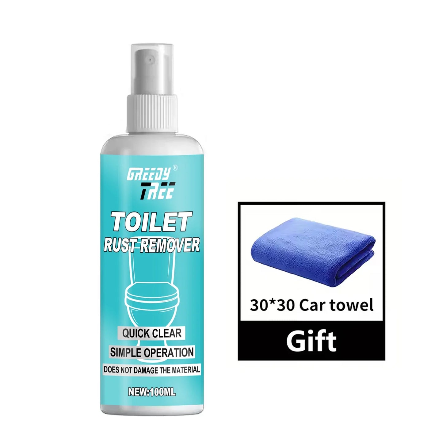 Heavy-Duty Ceramic & Toilet Rust Eliminator Cleaner