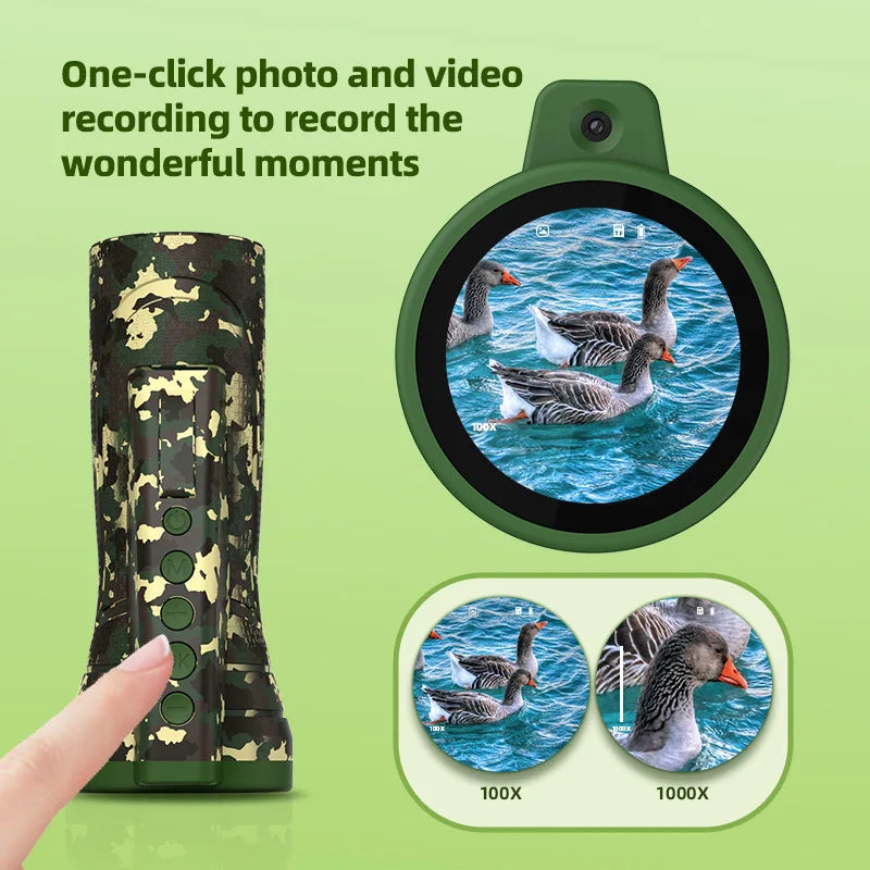 Children's High-Power High-Definition Telescope Scientific Experiment Toy Can Take Photos, Videos, Digital Telescope Peaceful Pleasures Health and Wellness