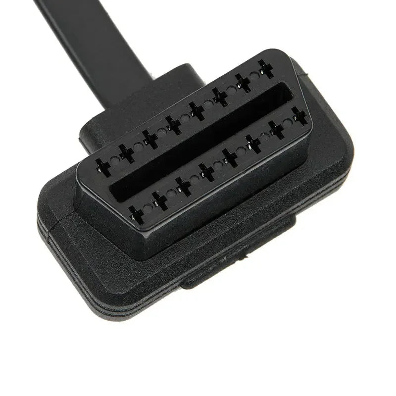 OBD II OBD2 16 Pin Splitter Extension 1x Male and 2X Female Extension Cable Adapter 60cm Peaceful Pleasures Health and Wellness