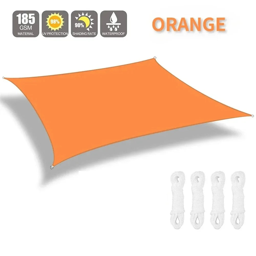 UV Block Shade Sail Canopy – Water Resistant Sun Shelter