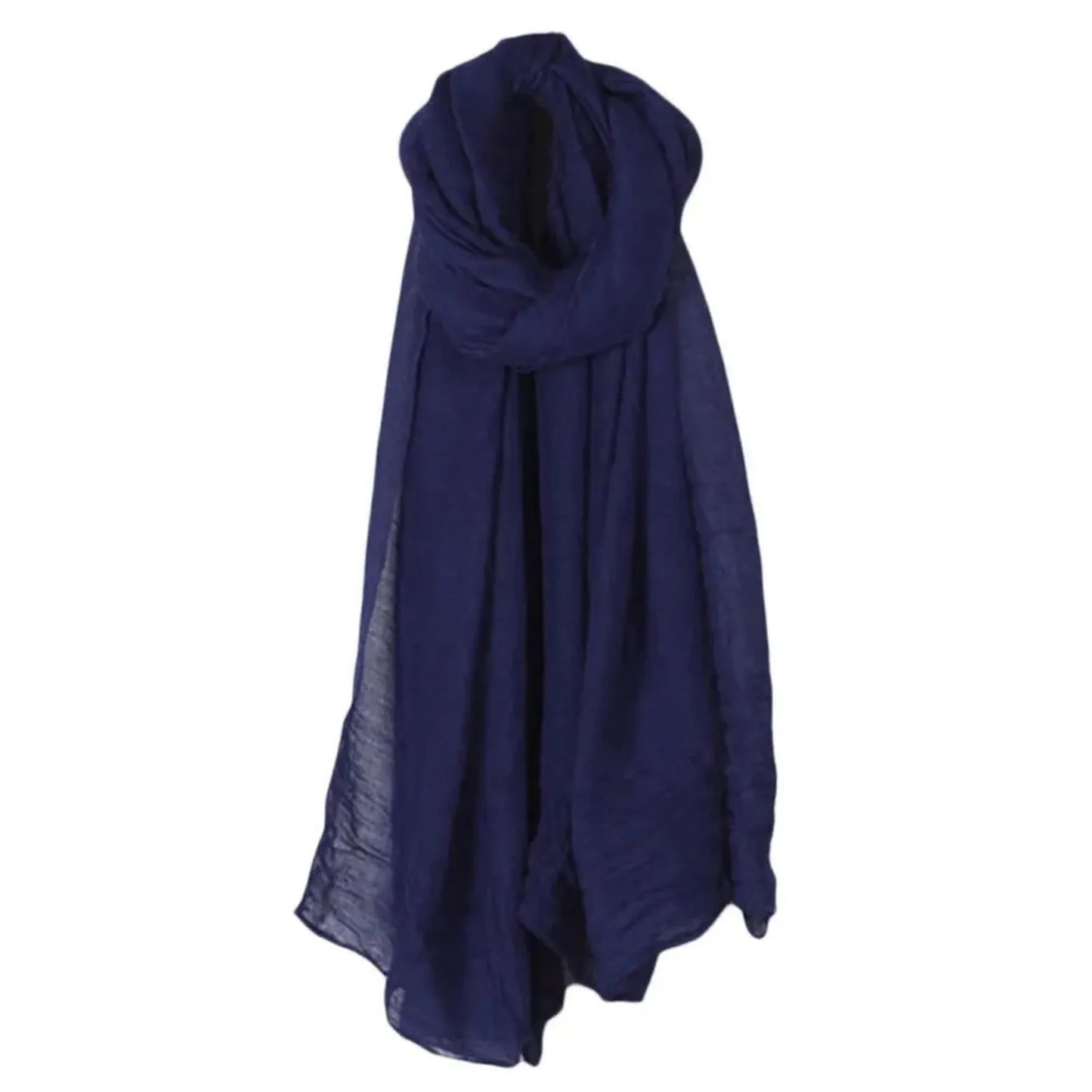 Women's Cotton Linen Scarf Shawl Wrap – 16 Colors | Hijab