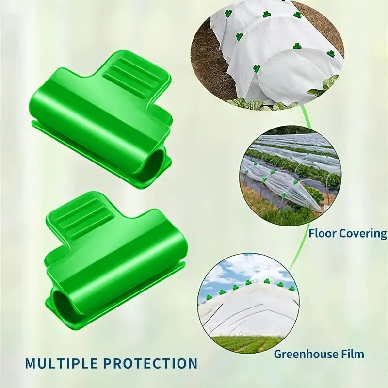 Greenhouse Film Snap Clamps for Fiberglass Hoop Grow Tunnels Greenhouse Snap Clamps Peaceful Pleasures Health and Wellness