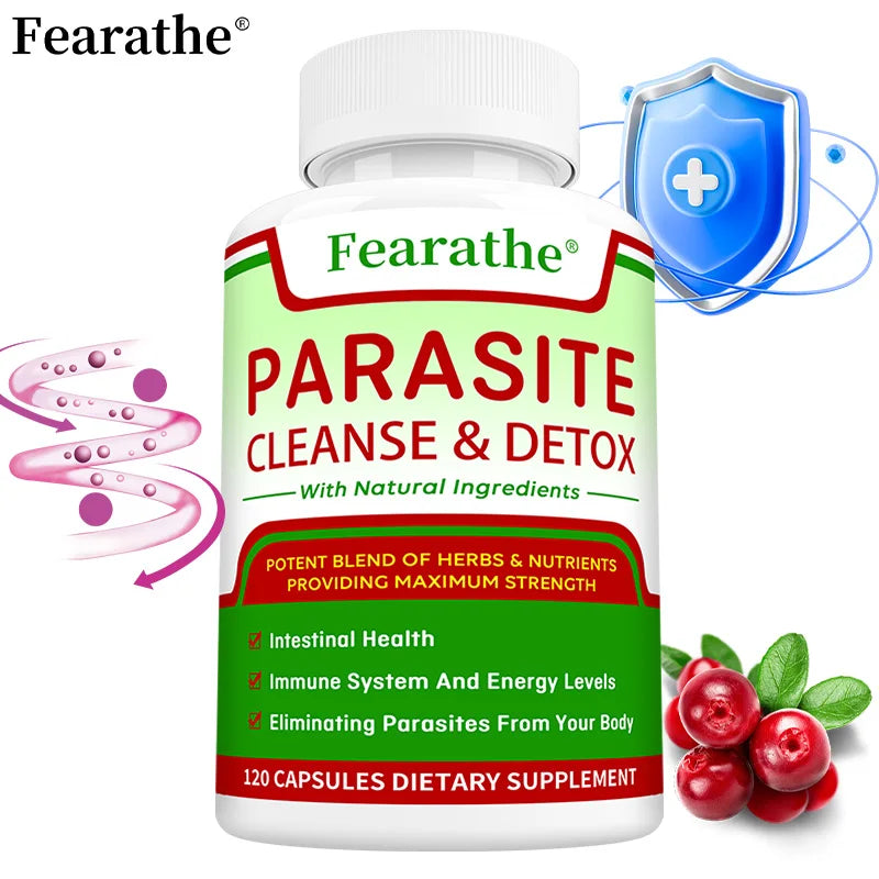 Parasite Cleanse - Bowel Cleansing Supplement, Digestive Health, Immune Health, Parasite Removal, Natural Gut Health Peaceful Pleasures Health and Wellness