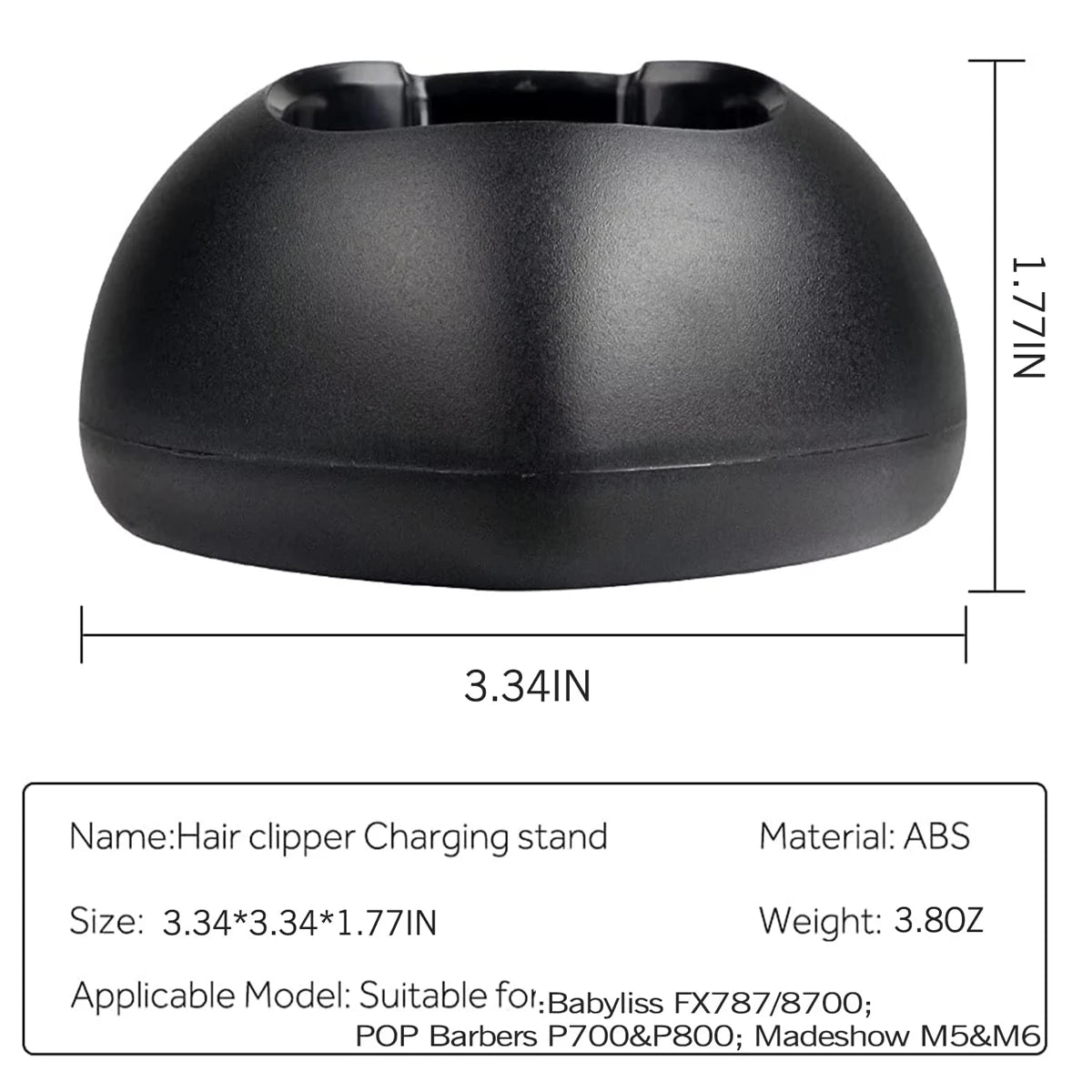 Barber Hair Electric Trimmer Charging Dock Pro Barbershop Hair Cutting Clipper Charger Bas Apply To Andis D8/Babyliss Salon Tool Peaceful Pleasures Health and Wellness