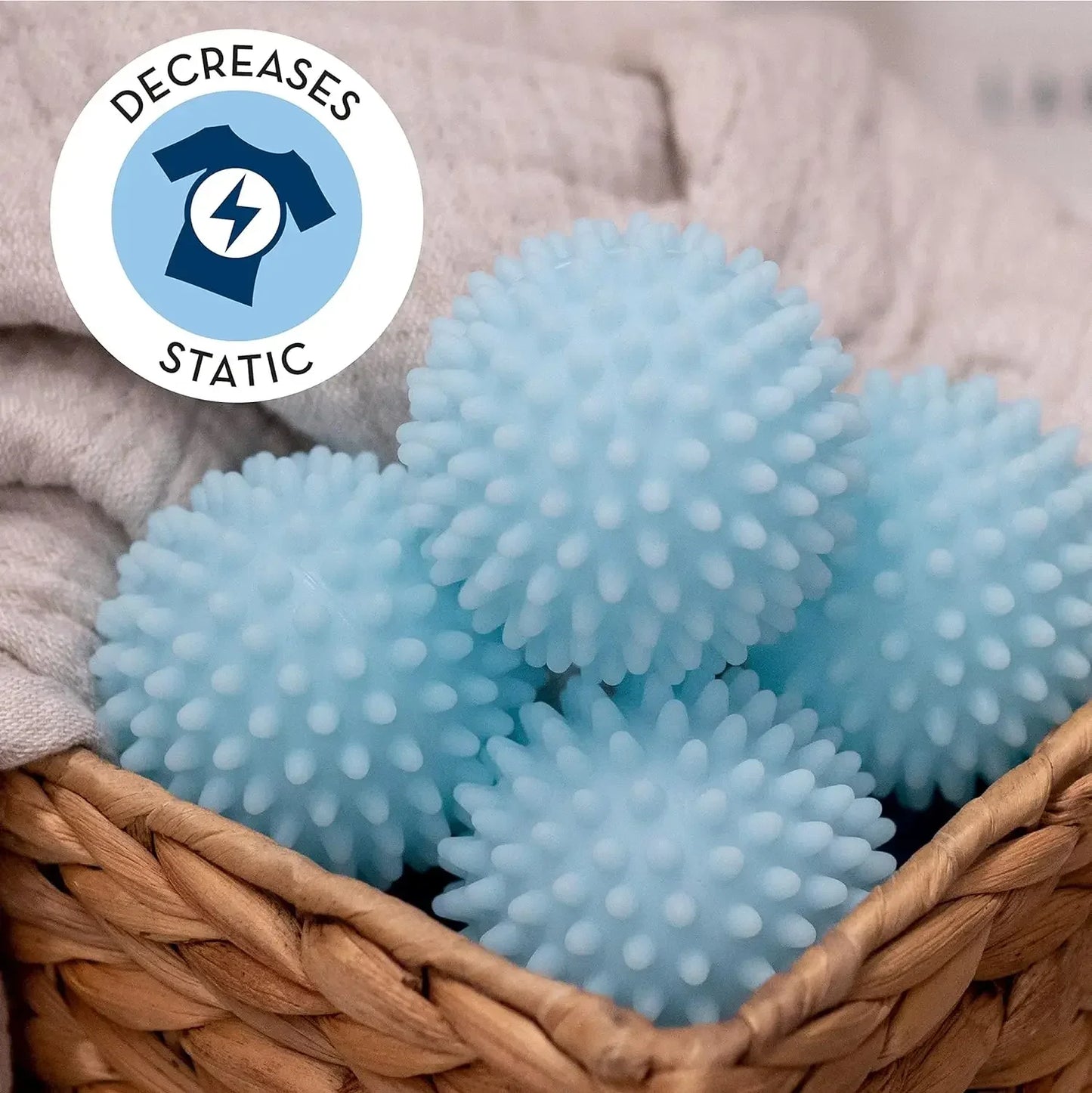 Reusable Laundry Balls for Washing Machine – 4-Pack