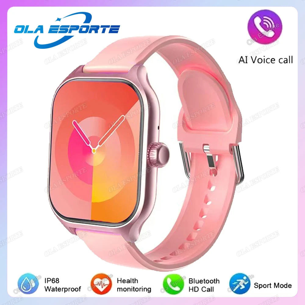 Sports Smart Watch – Bluetooth Call, Heart Rate & Fitness Tracker