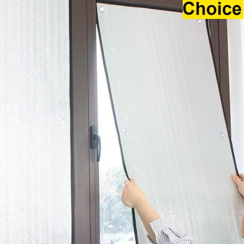 PVC Insulating Window Film – Windproof, Frosted & UV Blocking