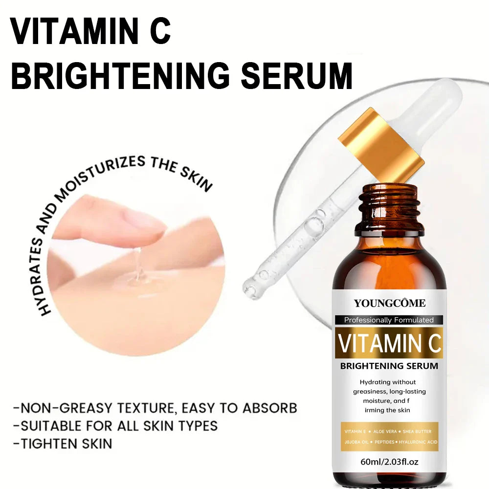 YOUNGCOME Vitamin C Face Serum – Brighten & Hydrate Skin