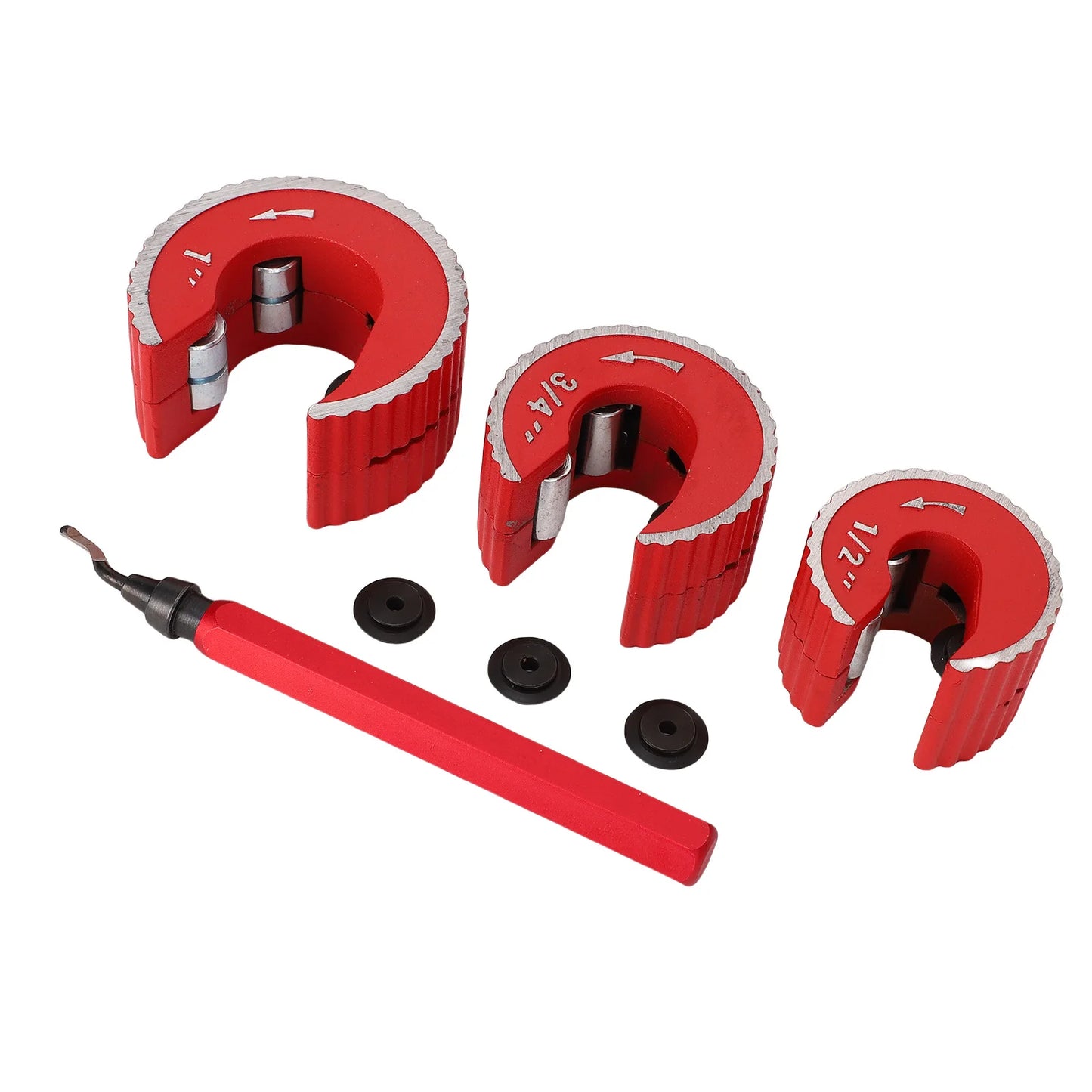 Circular Tubing Cutter Deburring Tool 1 2 3 4 Compact Pipe PVC Copper