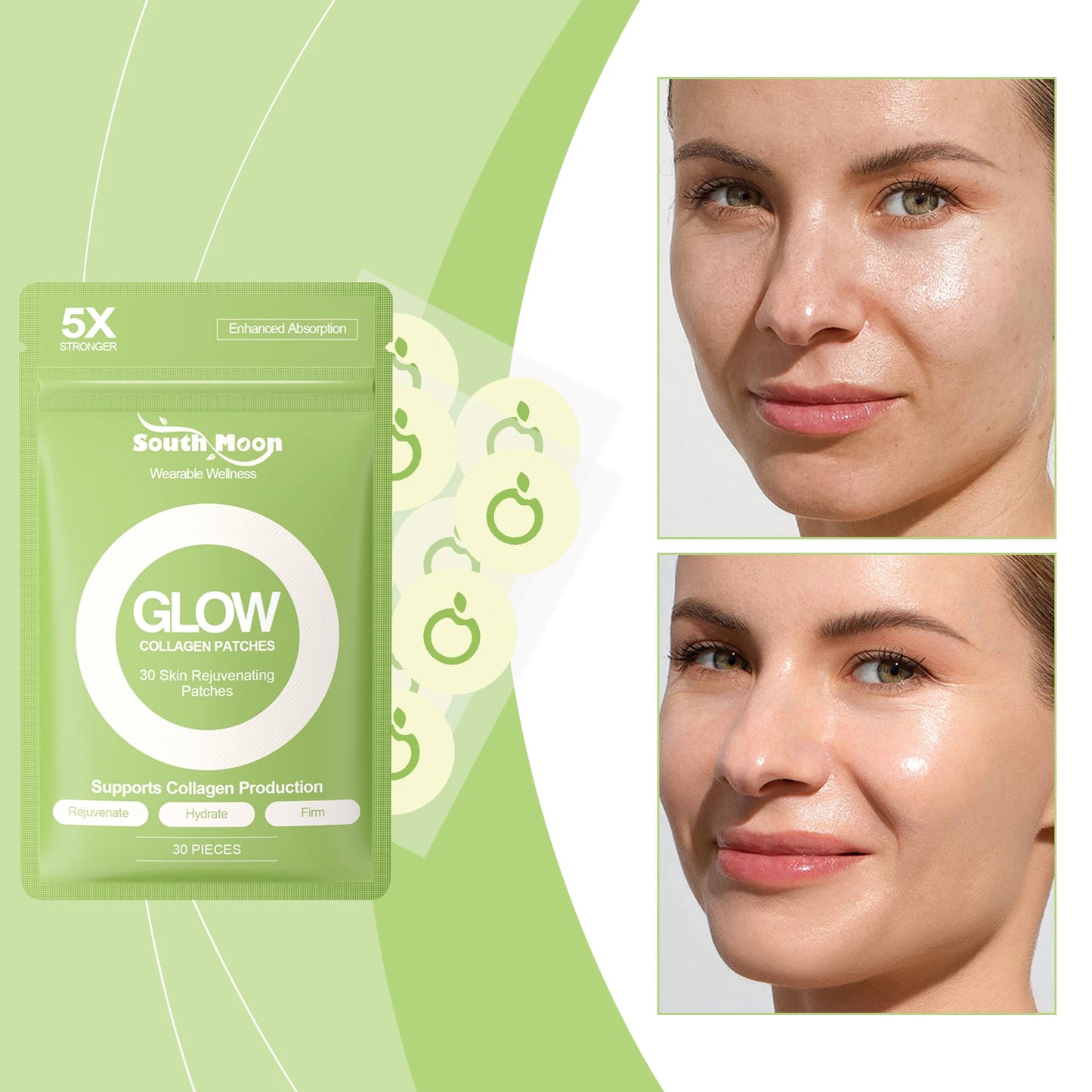 Collagen Moisturizing Arm Patches – Hydrating Skin Care