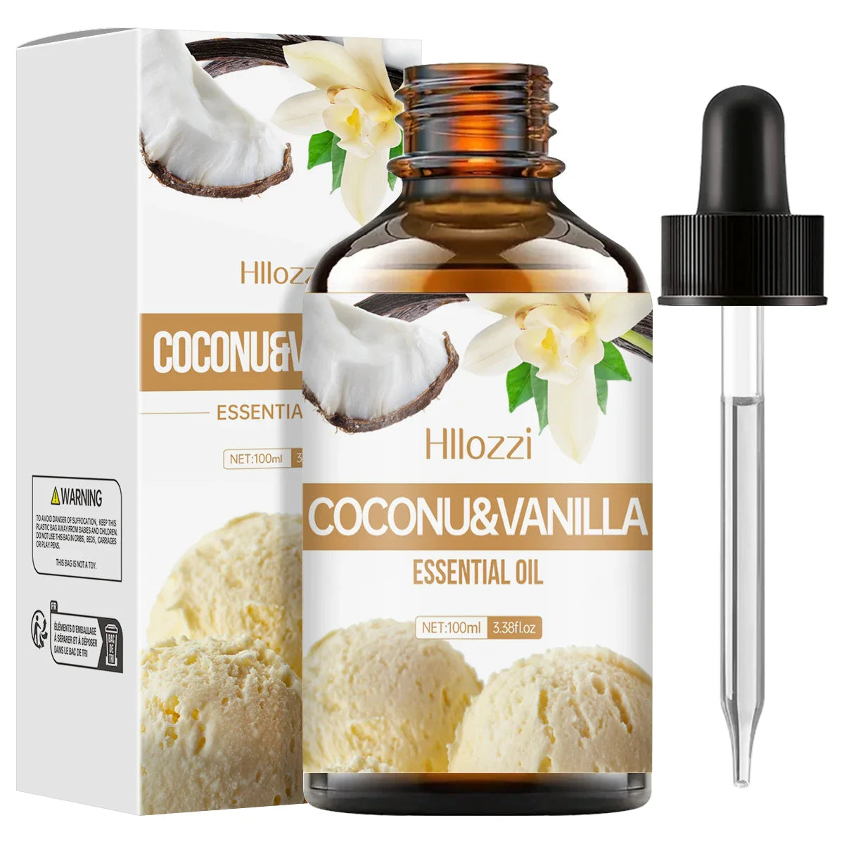 Coconut Vanilla Essential Oil – Aromatherapy, Skin & Hair Care