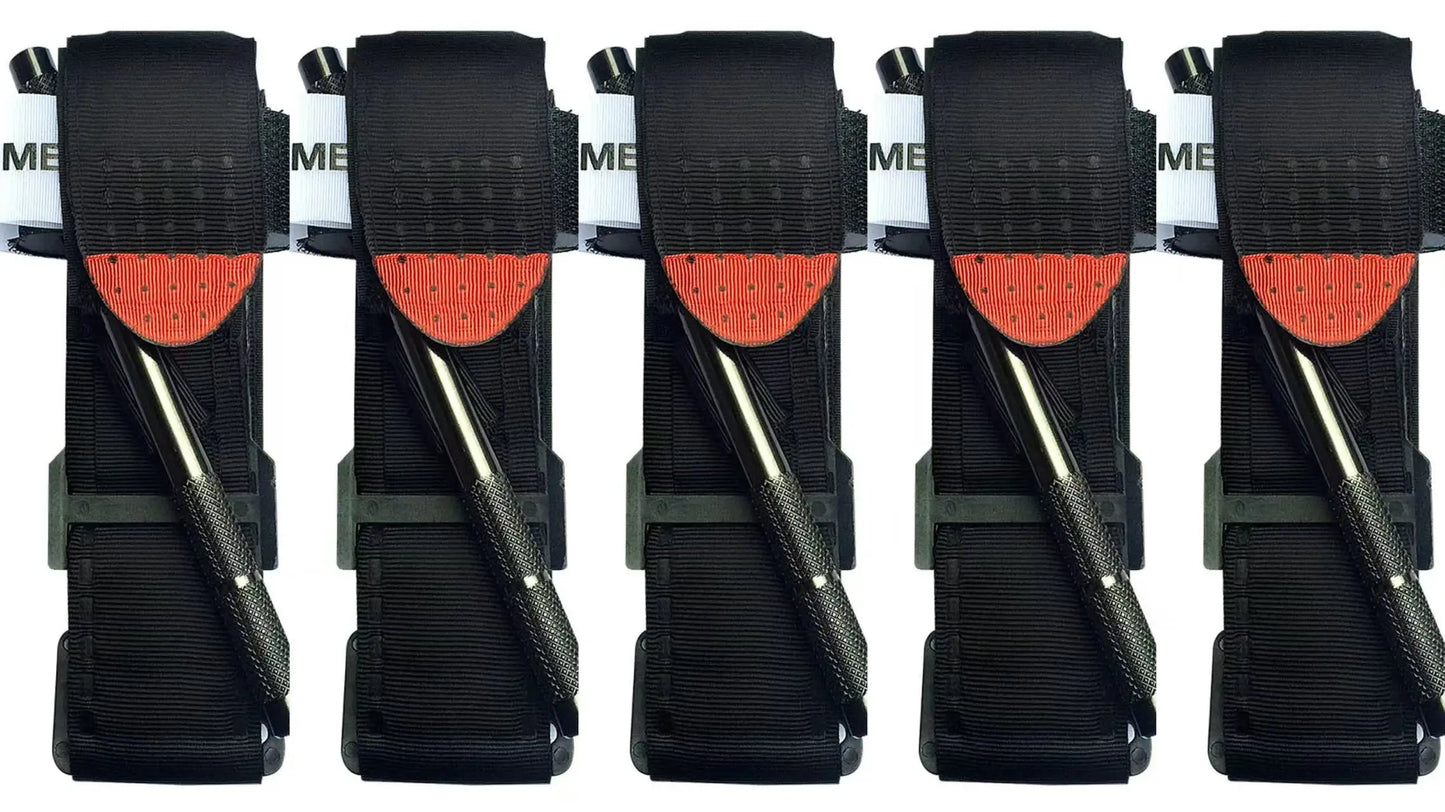 25/10/5 pcs 95cm/75cm/65cmMetal Aluminum Rod Tourniquet Tactical Survival Hemostasis Upgrade Repeated Use Strengthen Tourniquet Peaceful Pleasures Health and Wellness 5pcs 65cm