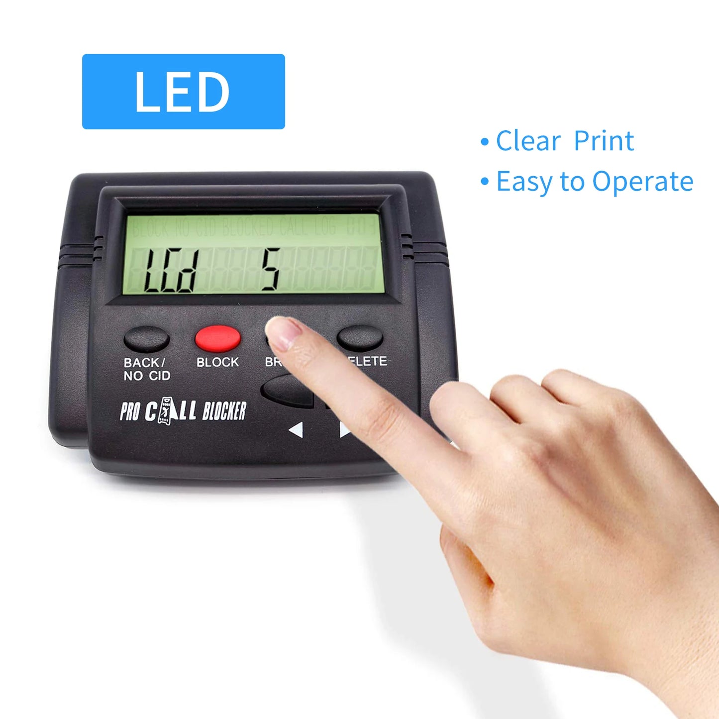 2000 Caller ID Box Blocking One Touch Number Block Device Nuisance