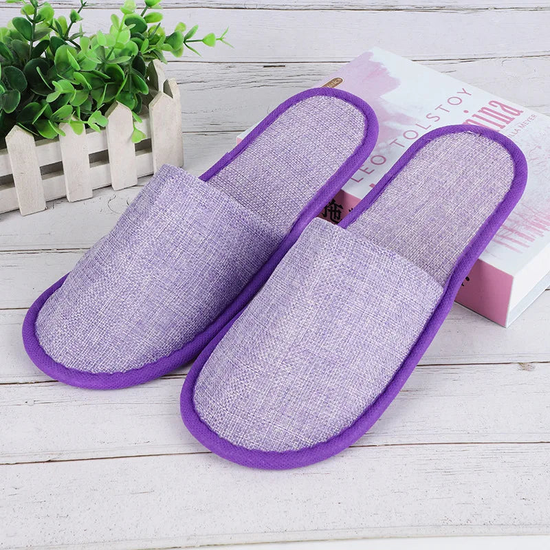 Disposable Hotel Slippers Non-Slip EVA Indoor Guest Slides