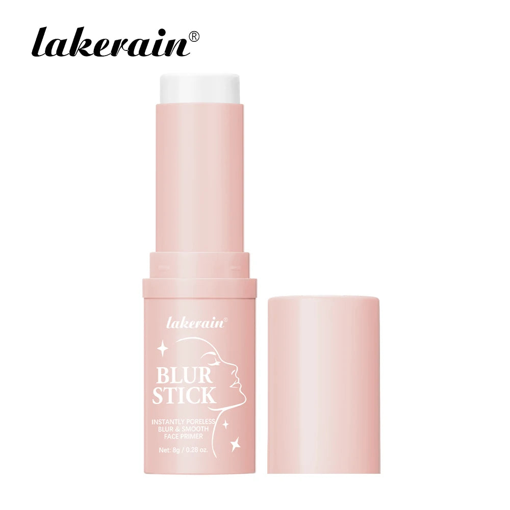 Blur Stick Invisible Pore Primer Waterproof Face Primer Makeup Base Oil-control Matte Smooth Fine Lines Isolation Barrier Primer Peaceful Pleasures Health and Wellness 1pcs