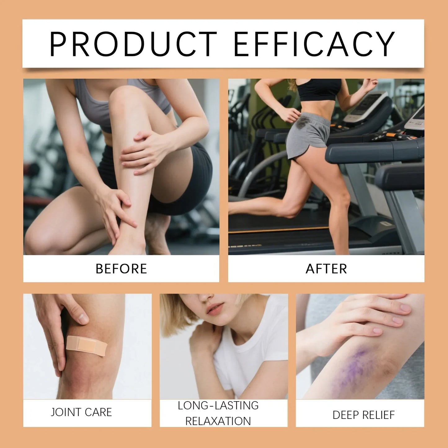 Joint & Muscle Soothing Balm Cream – Pre & Post Exercise 50g
