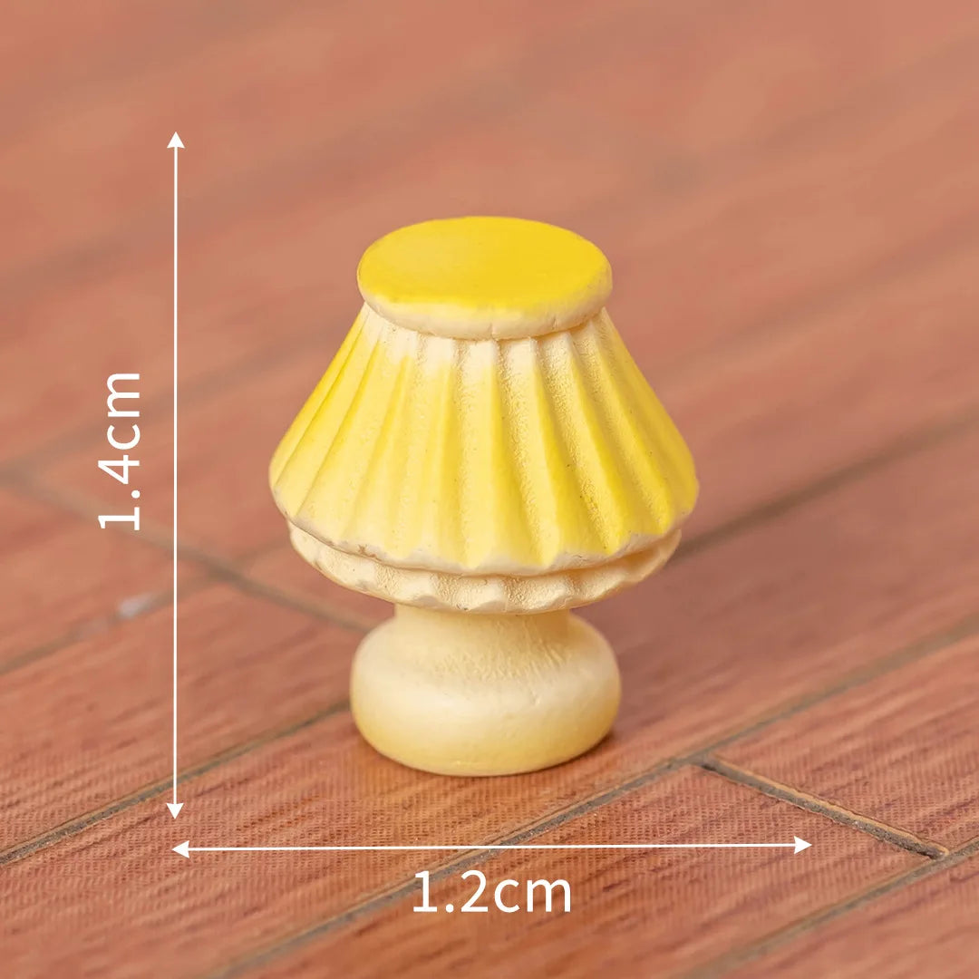 1PCS Dollhouse Miniature Furniture Mini Furnishing Bed Sofa Chair Scene Model Micro Landscape Fairy Garden Ornament Kids Gifts Peaceful Pleasures Health and Wellness 11