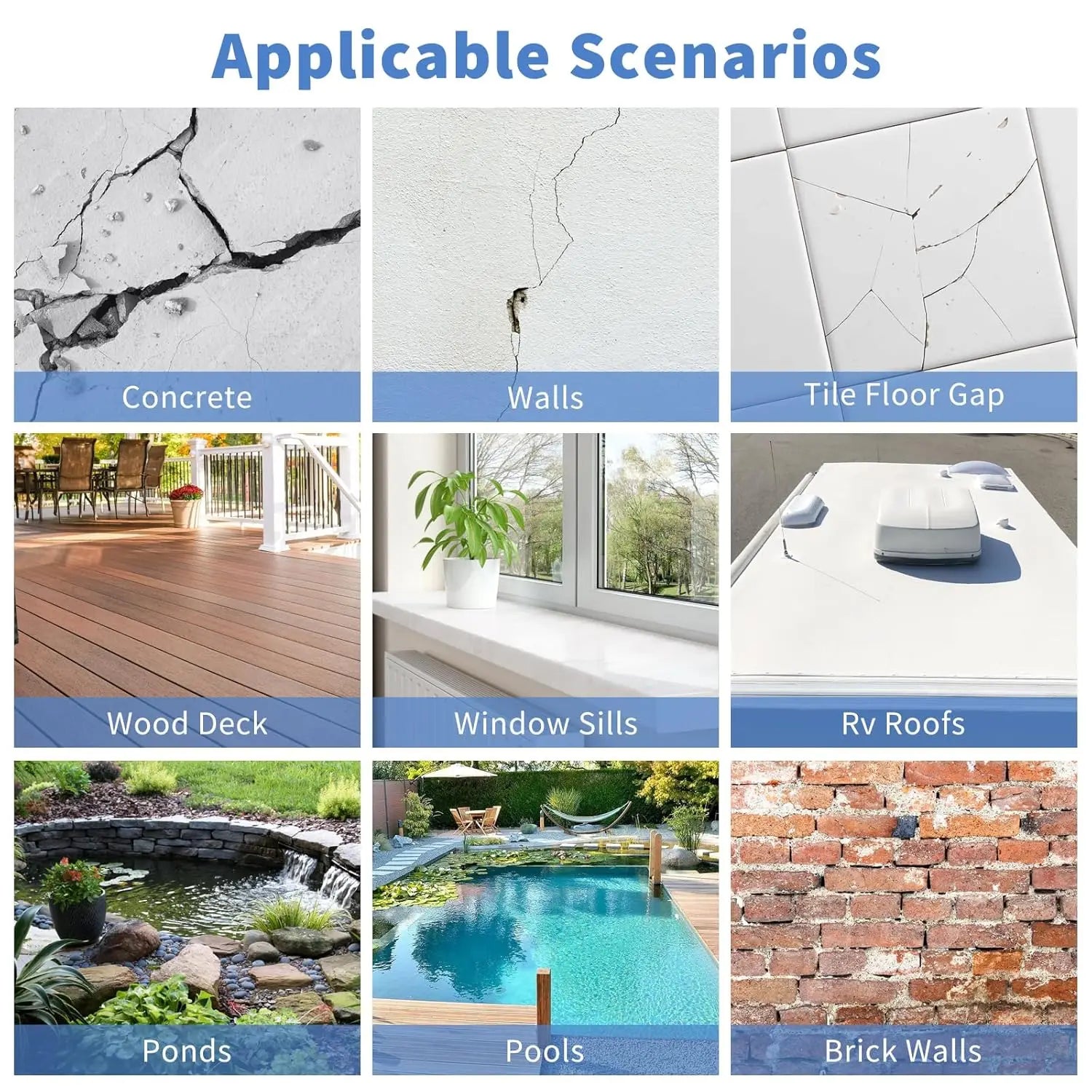MIRAVEXL Invisible Waterproof Adhesive Transparent Liquid Sealant Anti-Leak Coating for Bathroom Walls Indoor Outdoor Peaceful Pleasures Health and Wellness