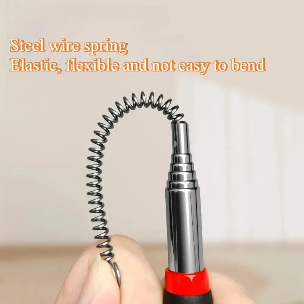 Retractable Metal Cat Wand Toy | Interactive Teaser Stick