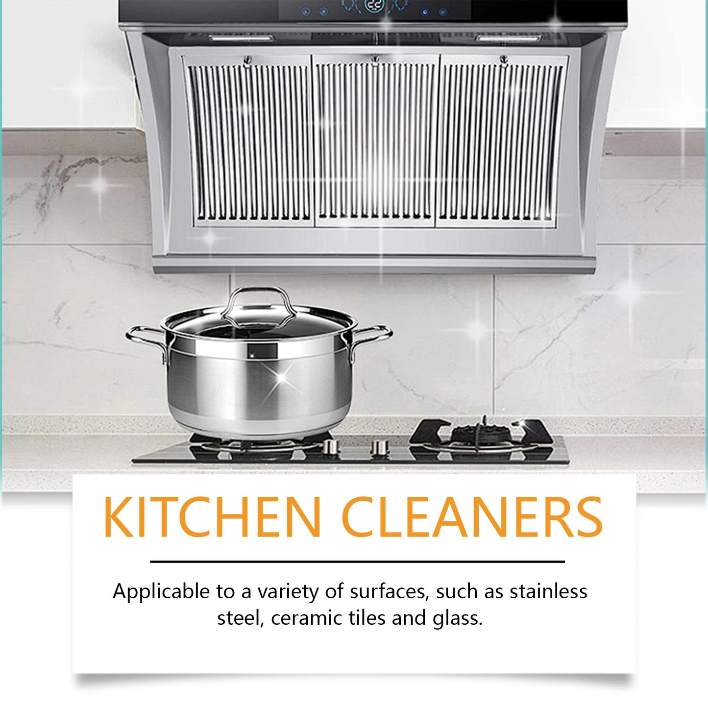 Jakehoe Kitchen Degreaser Foam Spray | Remove Grease & Oil Stains