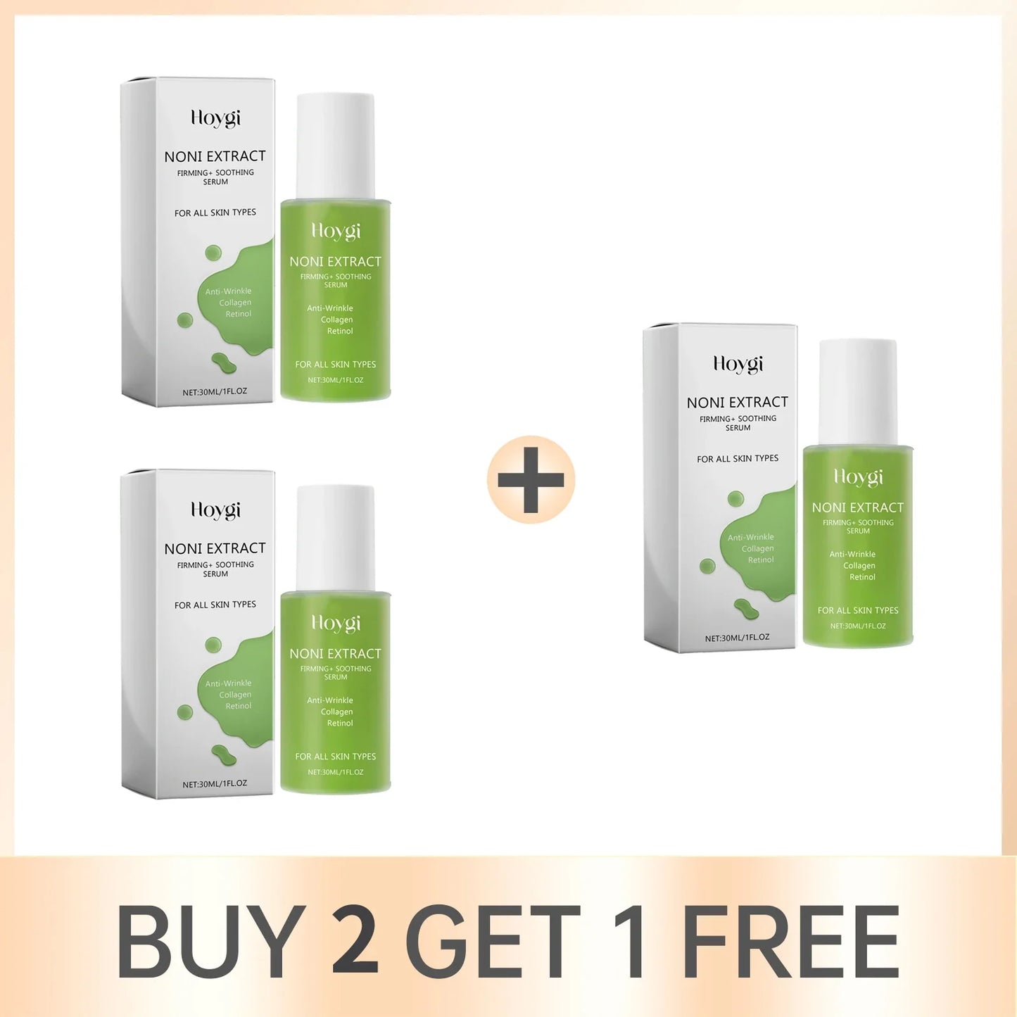 Hoygi Retinol & Noni Fruit Face Serum – Brightening 30ml