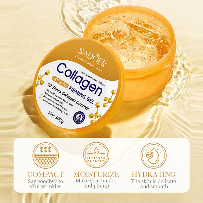 SADOER Collagen Facial Cream | Moisturizing, Firming & Brightening